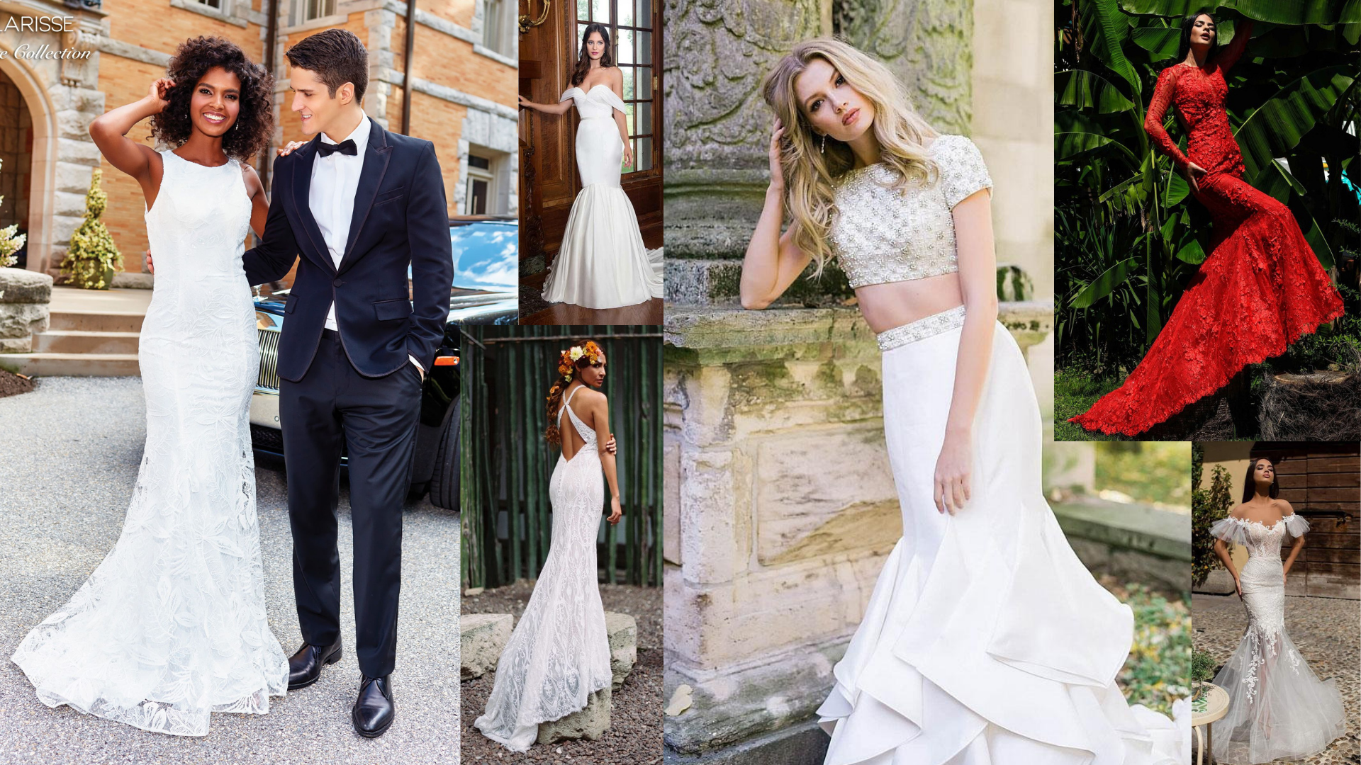 Mermaid Style Wedding Dresses For The Ariel In You