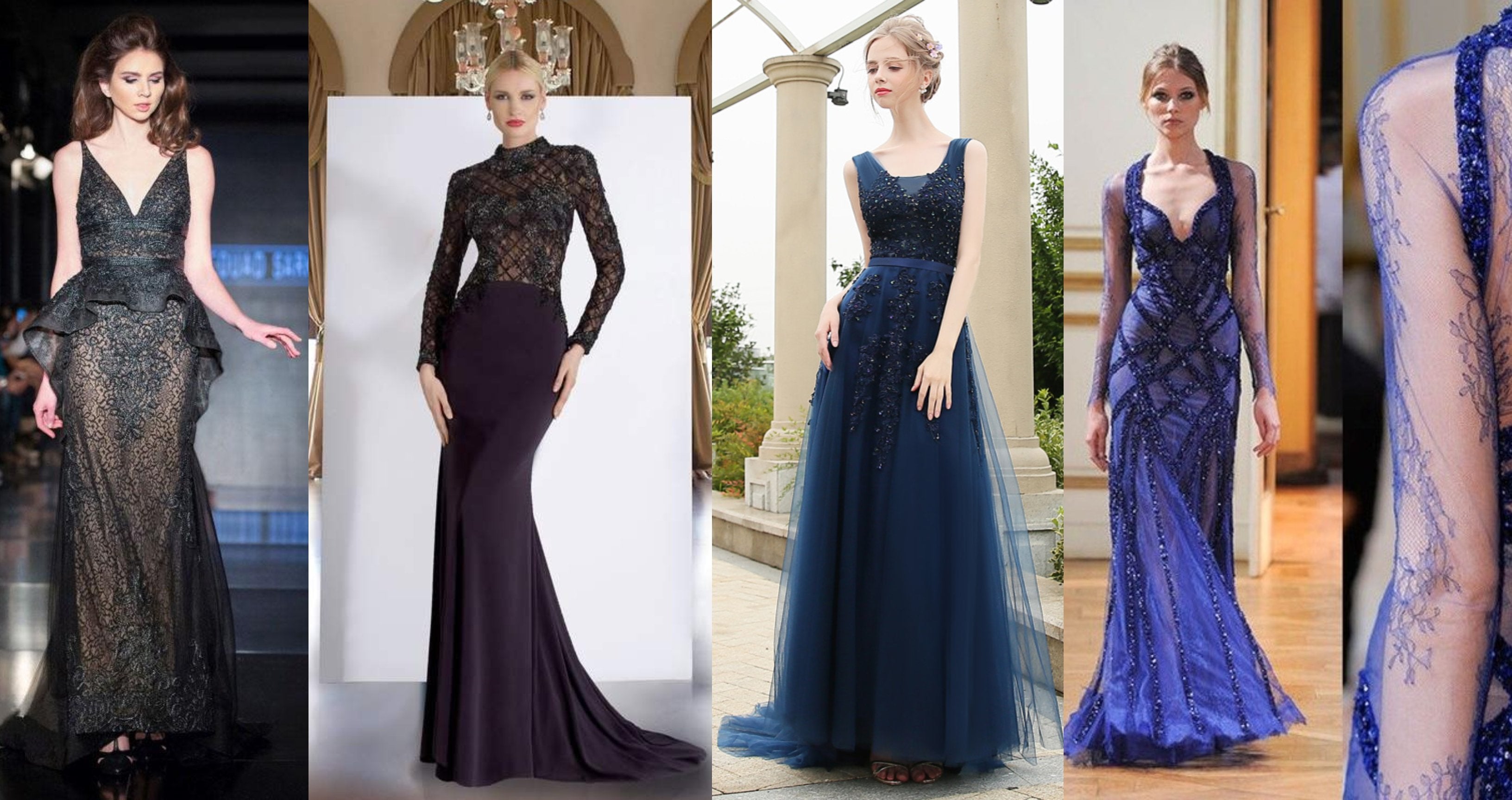 Look Adorable in The Celebrity Styled Long Sequin Prom Dresses