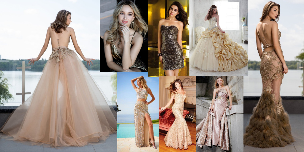 Why Gold Wedding Dresses Are Always A Good Idea