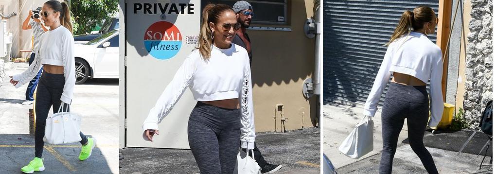 JLo Turns Heads with Athleisure Wear
