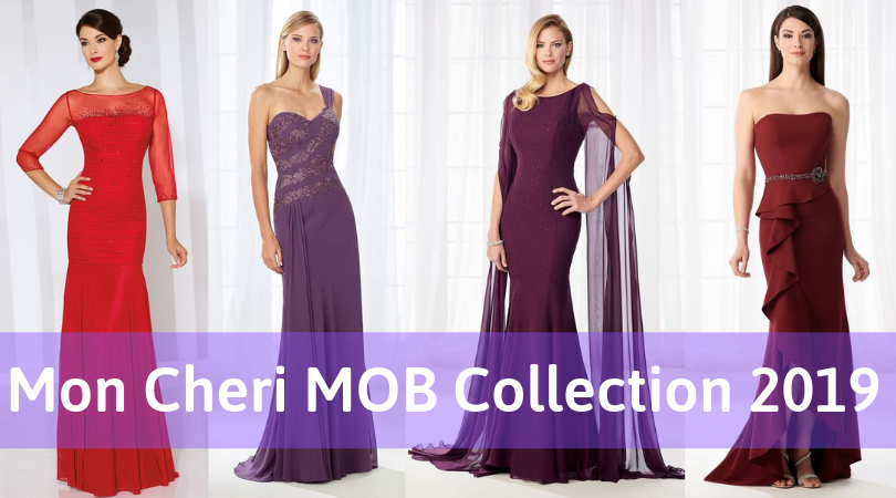 Sophisticated Mother of Bride Looks! Mon Cheri MOB Collection 2019