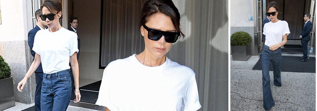 Victoria Beckham Makes Basic Outfit Look Fab