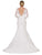Dancing Queen - 12 Illusion Long Sleeve Wedding Dress in White
