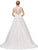 Dancing Queen - 13 V Neckline A-Line Wedding Dress in White
