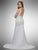 Dancing Queen - 20 Deep V Back Lace Wedding Dress in White