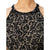 Adrianna Papell - AP1E200183 Swirl Motif Sheath Dress in Silver and Black