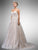 Dancing Queen - 33 Rhinestone Ornate Lace Appliqued Ballgown in White and Neutral