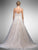 Dancing Queen - 33 Rhinestone Ornate Lace Appliqued Ballgown in White and Neutral