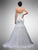 Dancing Queen - 38 Strapless Sweetheart Trumpet Bridal Gown in White