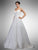 Dancing Queen - 41 Embroidered Sweetheart Fitted Gown in White