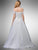 Dancing Queen - 48 Lace Applique Off-Shoulder Ballgown With Overlay in White