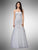 Dancing Queen - 51 Lace Embroidered Sweetheart Trumpet Gown in White
