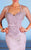 MNM Couture - 0051 Ornate Lace Applique Mermaid Gown In Pink
