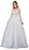Dancing Queen Bridal - 65 Embellished Strapless Sweetheart Ballgown In White
