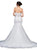 Dancing Queen Bridal - 69 Lace Deep Sweetheart Mermaid Gown In White