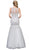 Dancing Queen Bridal - 76 Beaded Lace Trumpet Gown In White