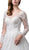 Dancing Queen Bridal - 91 Lace Long Sleeve A-line Gown In White