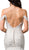 Dancing Queen Bridal - 100 Lace Embroidered Trumpet Wedding Dress In White
