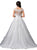 Dancing Queen Bridal - 103 Embroidered Scoop Wedding Gown In White