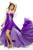 Blish - Sparkling Sweetheart Fitted Mini Dress 9315 in Purple