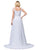 Dancing Queen Bridal - 137 Embellished Off-Shoulder A-line Gown In White
