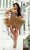 TB Shorts by Mon Cheri - TS11267 Short Dress In Brown Multicolor