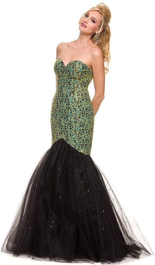 Nox Anabel - 3123 Embellished Sweetheart Mermaid Dress