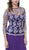 Sheer Lace Jewel Neck A-line Long Formal Dress