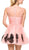 Ruched Illusion Neck Dress