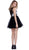 Embroidered Illusion Neck Dress