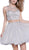 Two-Piece Embellished Short Dress