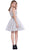 Two-Piece Embellished Short Dress