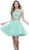 Nox Anabel - 6052 Two-Piece Embellished Short Dress
