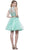 Nox Anabel - 6052 Two-Piece Embellished Short Dress