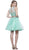 Two-Piece Embellished Short Dress
