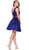 Embellished Bateau Neck Dress