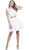Embellished Bateau Neck Dress