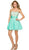 Embroidered Sweetheart Dress