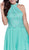 Lace Halter Neck Dress