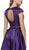 Bejeweled Jewel Neck Dress