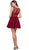 Nox Anabel - 6239 Floral Illusion Bateau Neck Dress