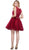 Nox Anabel - 6323 Sleeveless Ruffled Lace Hemmed Cocktail Dress