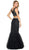 Nox Anabel - 8156 Embellished Halter Crop-Top Two Piece Evening Gown