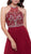 Nox Anabel - 8279 Sleeveless Beaded Halter Neck Long A-line Dress