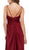 Nox Anabel - 8347 V-Neck Satin Long Evening Gown