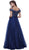 Lace Off-Shoulder Ballgown