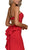 Strapless Sweetheart Ruffled Sheath Dress