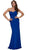 Strapless Sweetheart Ruffled Sheath Dress