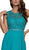 Sleeveless Illusion Jewel Ornate Lace Long Formal Gown