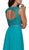 Sleeveless Illusion Jewel Ornate Lace Long Formal Gown